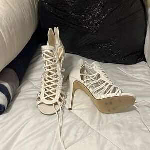Lace up heels